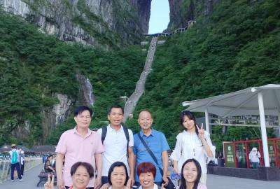 張家界康輝旅游7月份接待分享，好品質(zhì)，看的見，康輝品質(zhì)游！